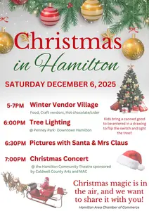 Christmas in Hamilton Missouri