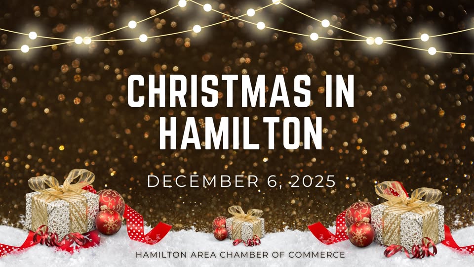 Christmas Tree Lighting in Hamilton Missouri