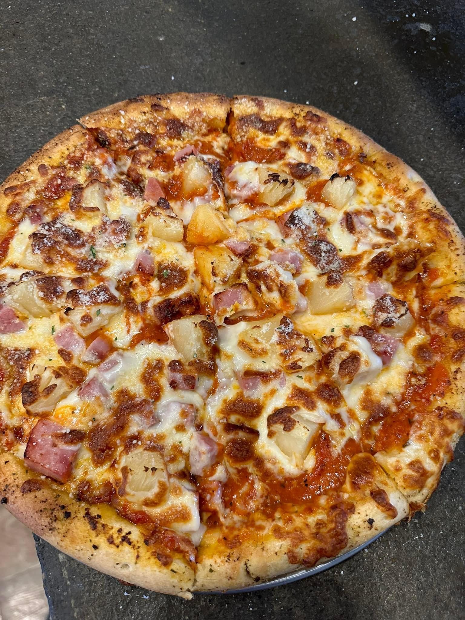 Pizza at Pasta Villa Restaurant