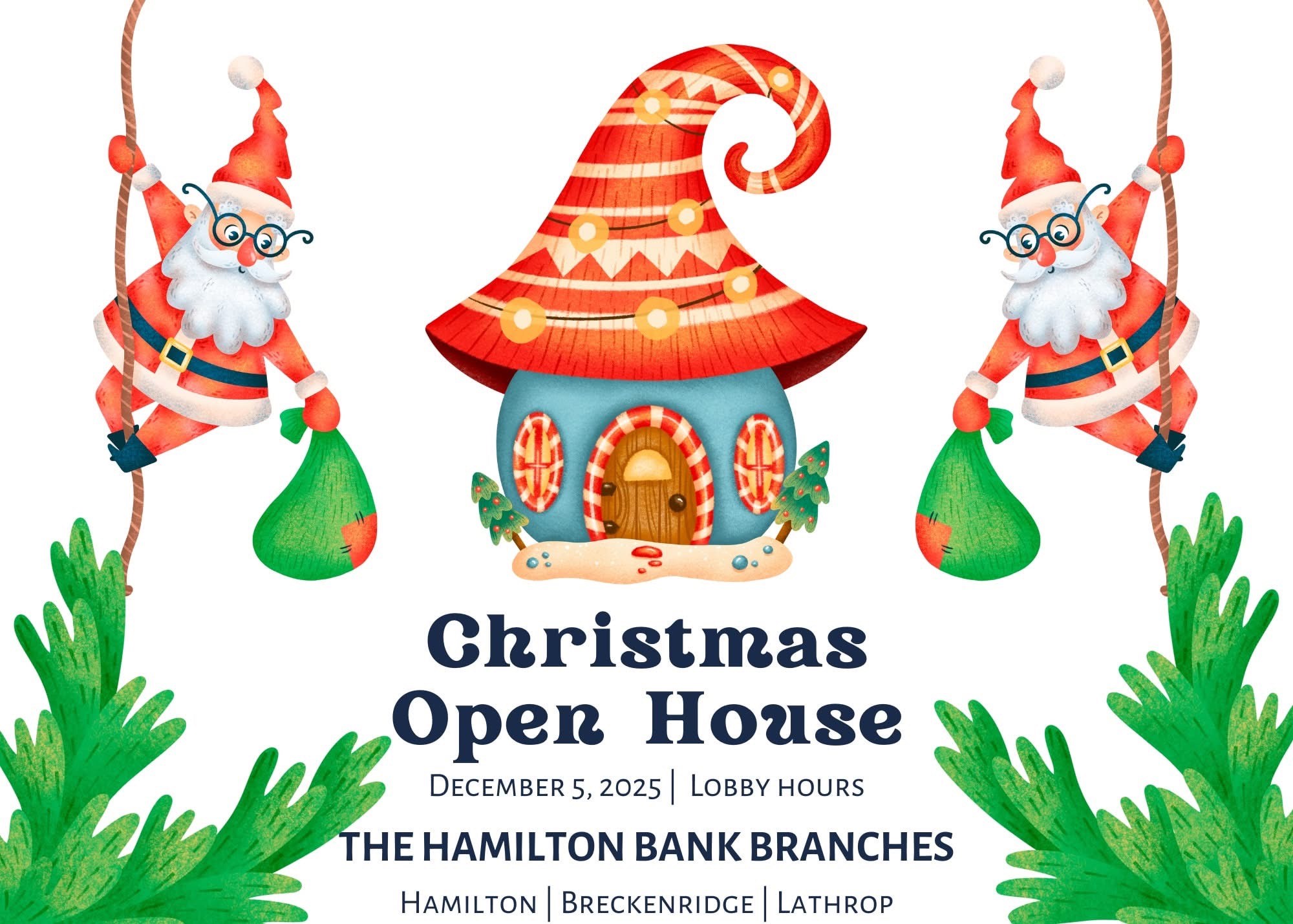 Bank open house in Hamilton Missouri