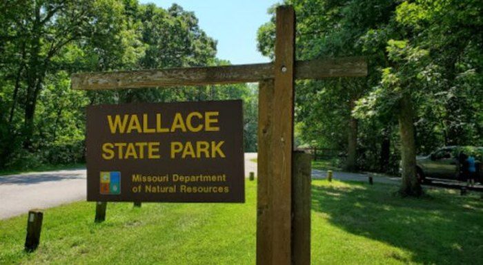 Wallace State Park near Hamilton Missouri