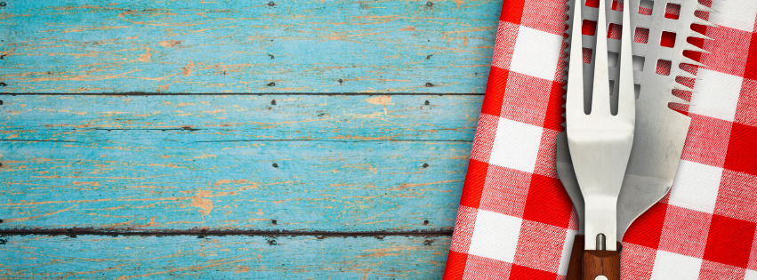 table ready for TOPS BBQ table ready for TOPS BBQ