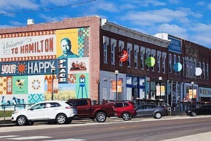 downtown Hamilton MO  downtown Hamilton MO