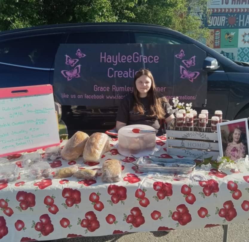 vendor at the Hamilton MO Farmers Market  vendor at the Hamilton MO Farmers Market